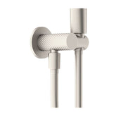 Nero Opal Shower on Bracket - Brushed Nickel